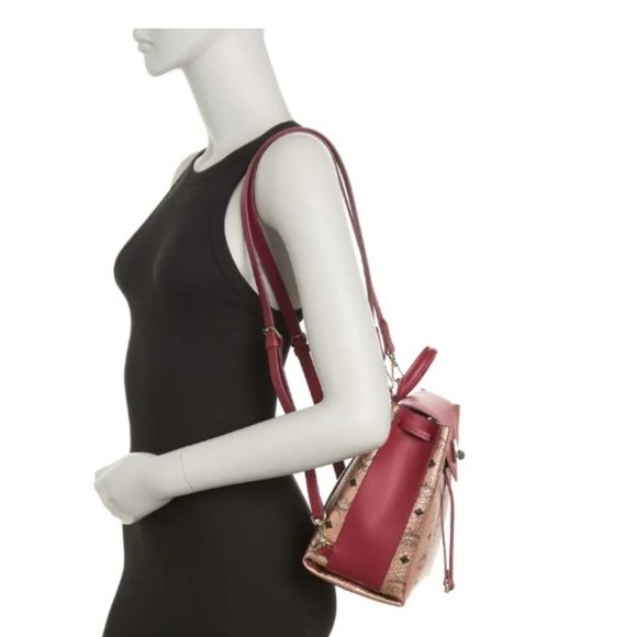 MFO Colorblock Leather Backpack MCM main image 6